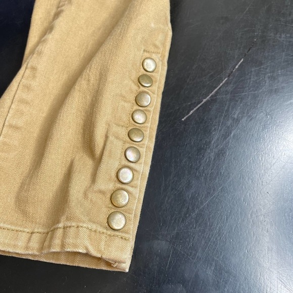 Soft Surroundings Brown Elastic Waist Mid Rise Straight Leg Pants Size Small - Picture 10 of 10